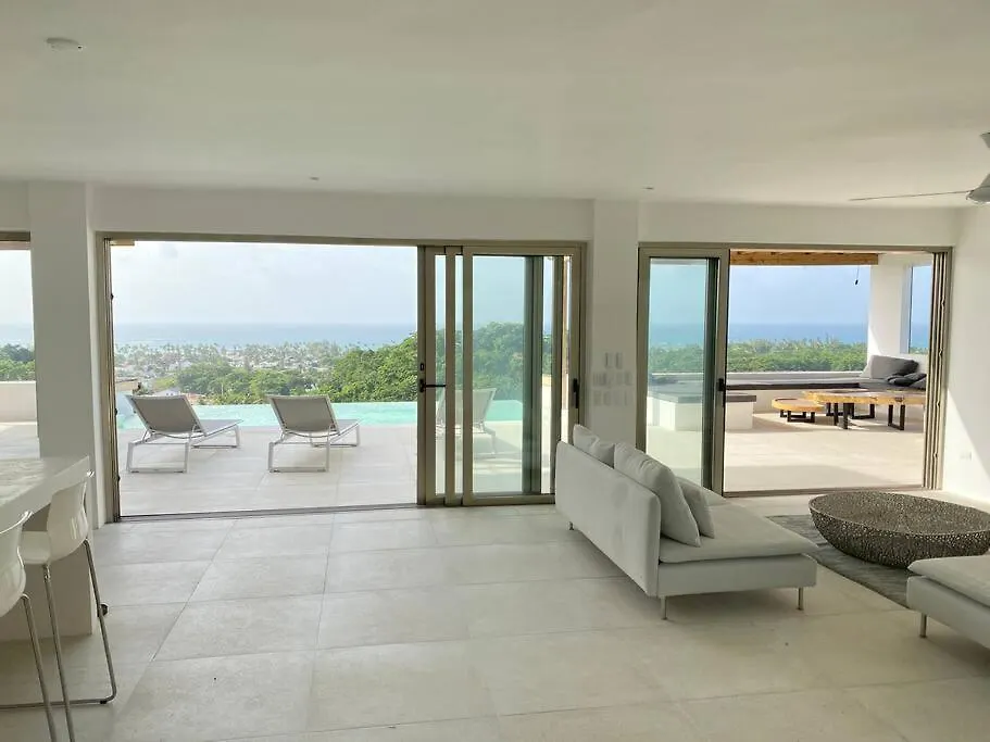빌라 Unbeatable Oceanview 600M2 - 5 Min To The Beach 라스테레나스 도미니카 공화국